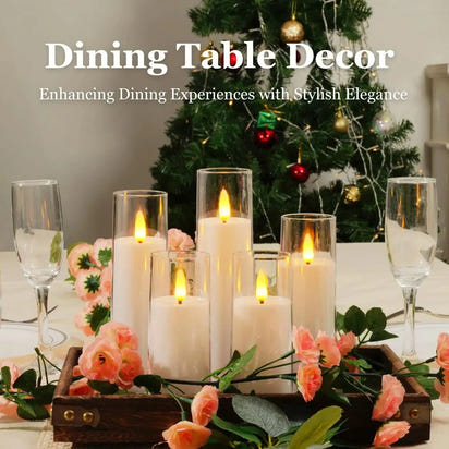 Elegant Flickering LED Flameless Candles™