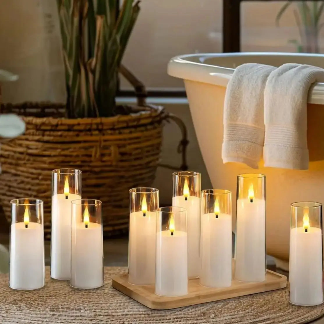 Elegant Flickering LED Flameless Candles™