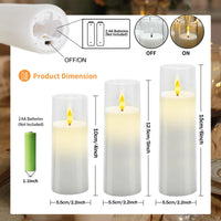 Elegant Flickering LED Flameless Candles™