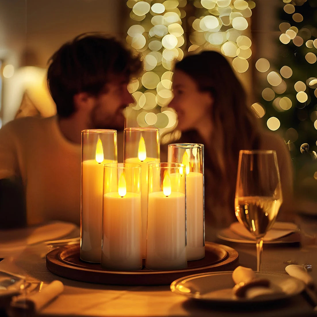 Elegant Flickering LED Flameless Candles™
